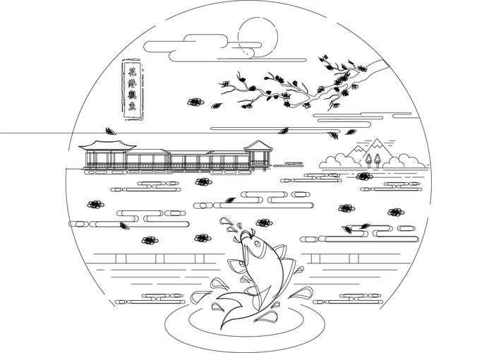 西湖十景图片高清_西湖十景图片高清大图简笔画