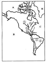 美洲地图_美洲地图简笔画